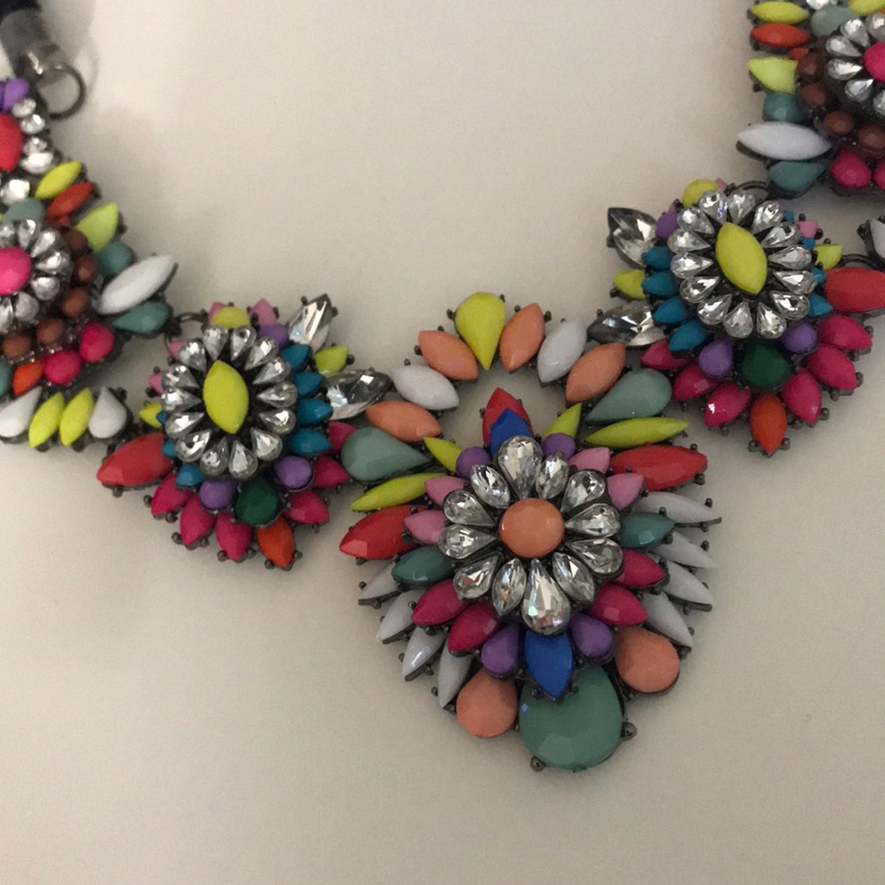 Statement Multicolor Necklace - image 2